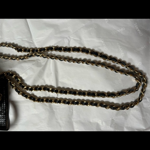 Chanel Metallic Gold Leather Small Gabrielle Backpack - Picture 2 of 11